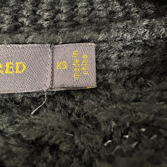 Outback Red Women's Knit Cardigan Sweater with Belt Size XS Black - Picture 6 of 8